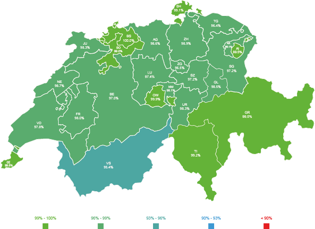 Grafik-Schweiz-Karte