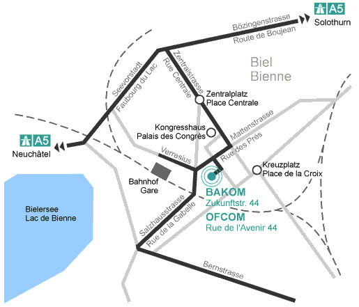 Situation map