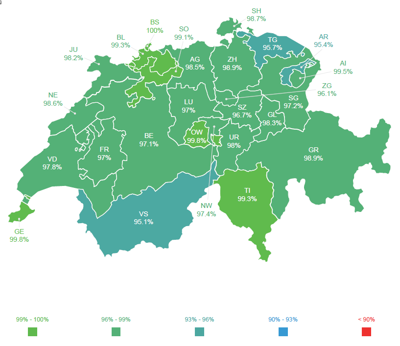 Grafik-Schweiz-Karte
